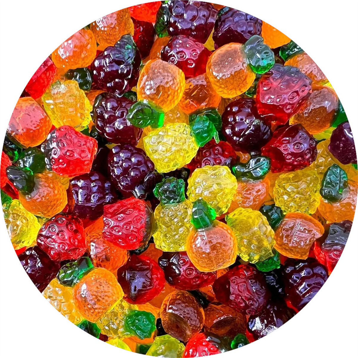 4D Mixed Fruit Filled Gummy- 4oz bag