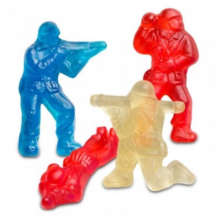 Soldier Shaped Gummies- 4oz bag