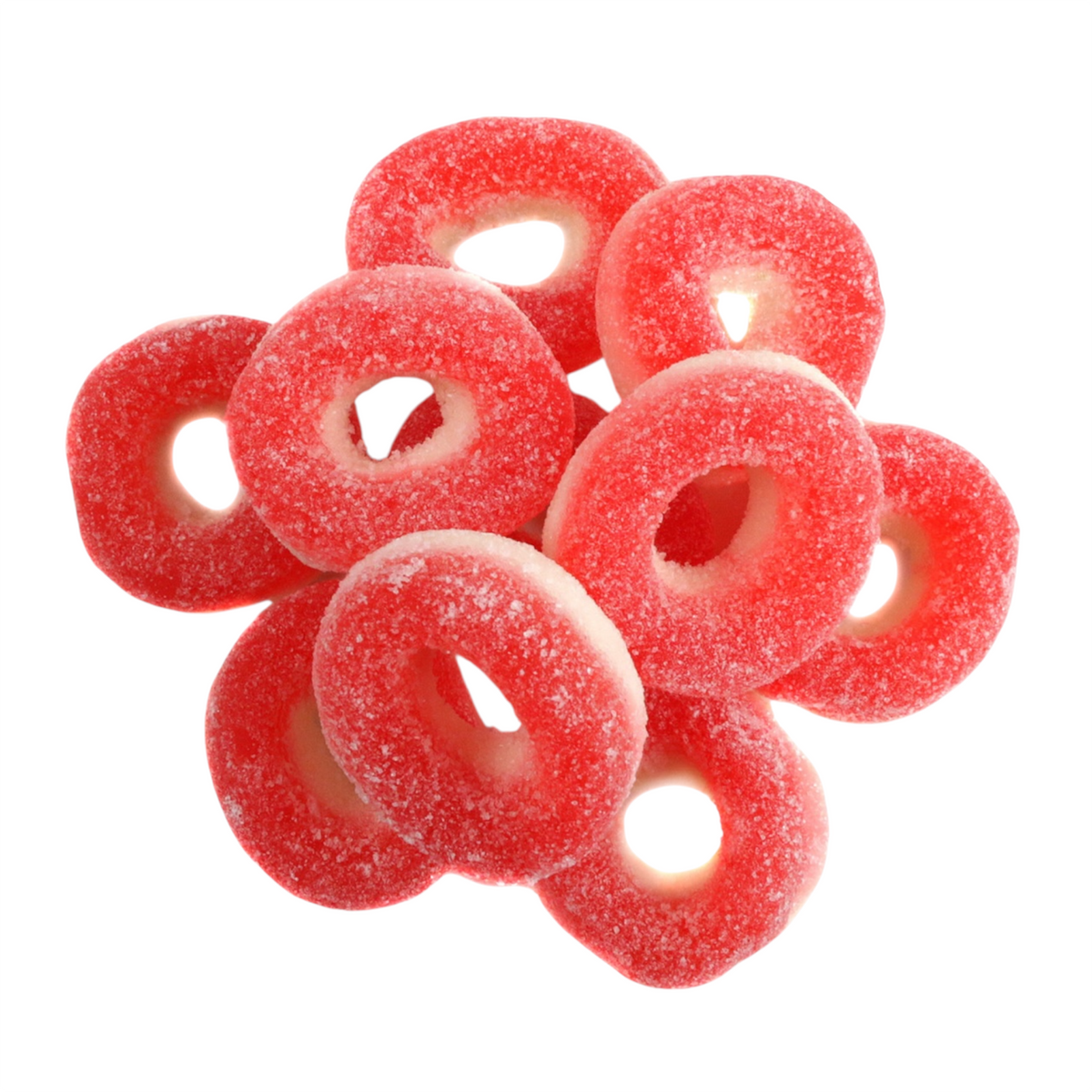 Strawberry Rings- 4oz bag