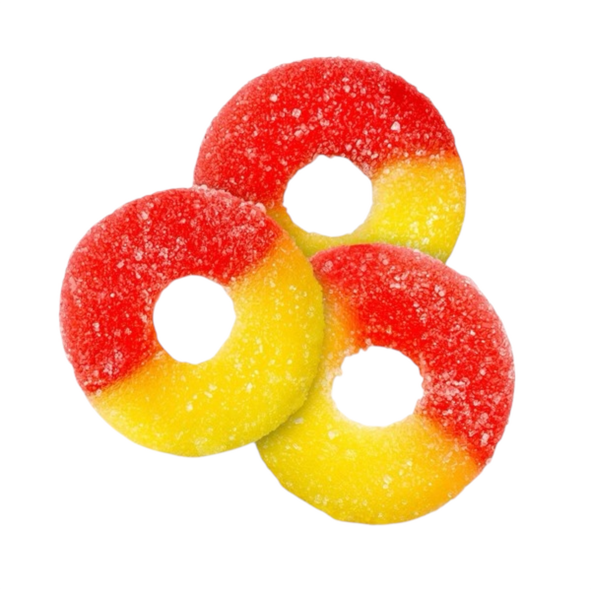 Strawberry Banana Rings- 4oz bag