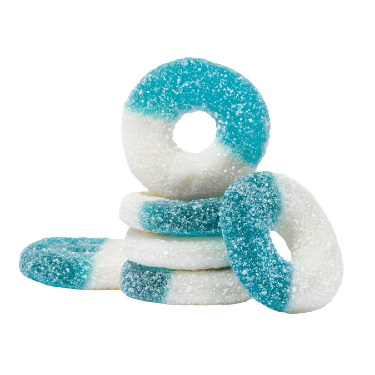 Blue Raspberry Rings- 4oz bag