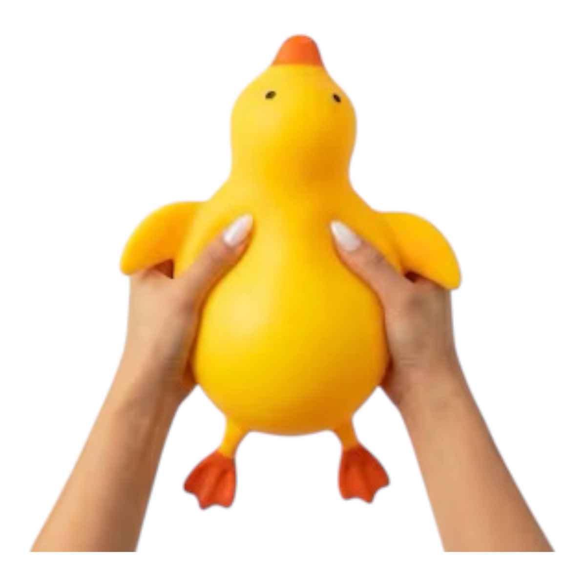 Jumbo Duck Squishy – 14oz Heavy Dough-Filled Realistic Slow Rising Sensory Fidget Toy